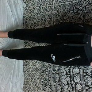 NWT! Nike Women Velvet Jogger Pants Black